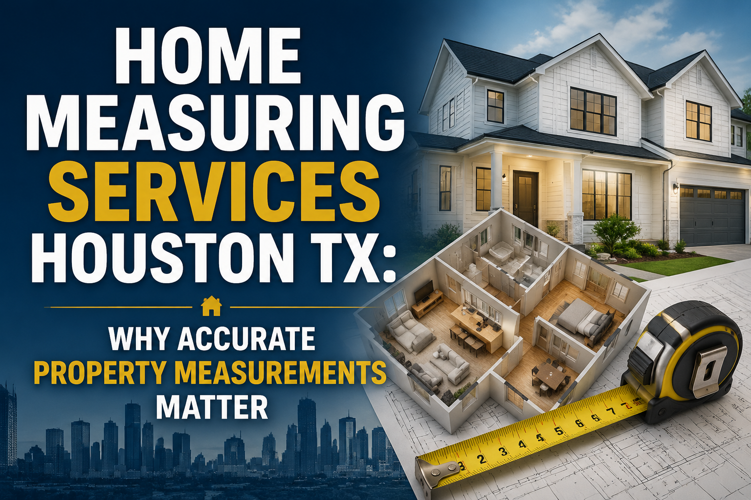 Home Measuring Services Houston TX: Why Accurate Property Measurements Matter