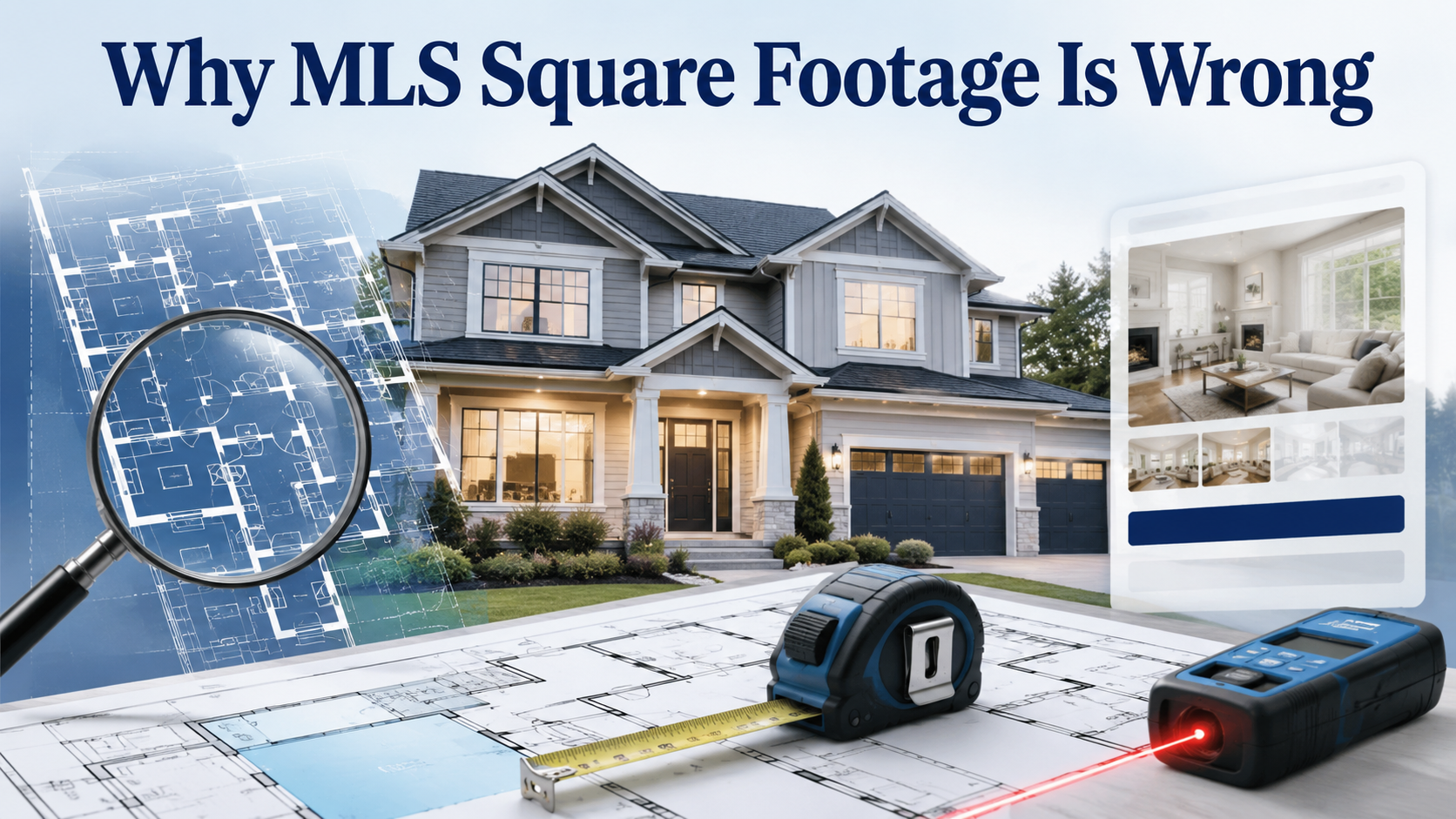 Why MLS Square Footage Is Wrong and What Homeowners Should Do About It